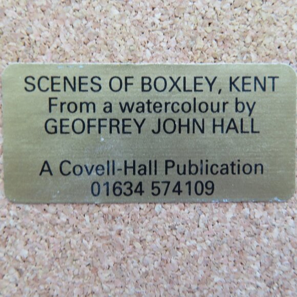 Set 4 Tablemats Watercolour Scenes of Kent England (K713) - Picture 6 of 9